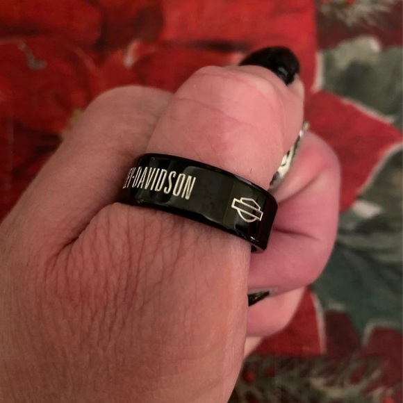 Harley Men’s Band Ring - Picture 2 of 4